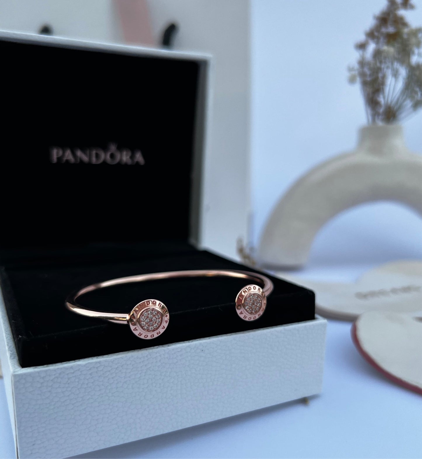 Aro Rígido Abierto Rose Gold