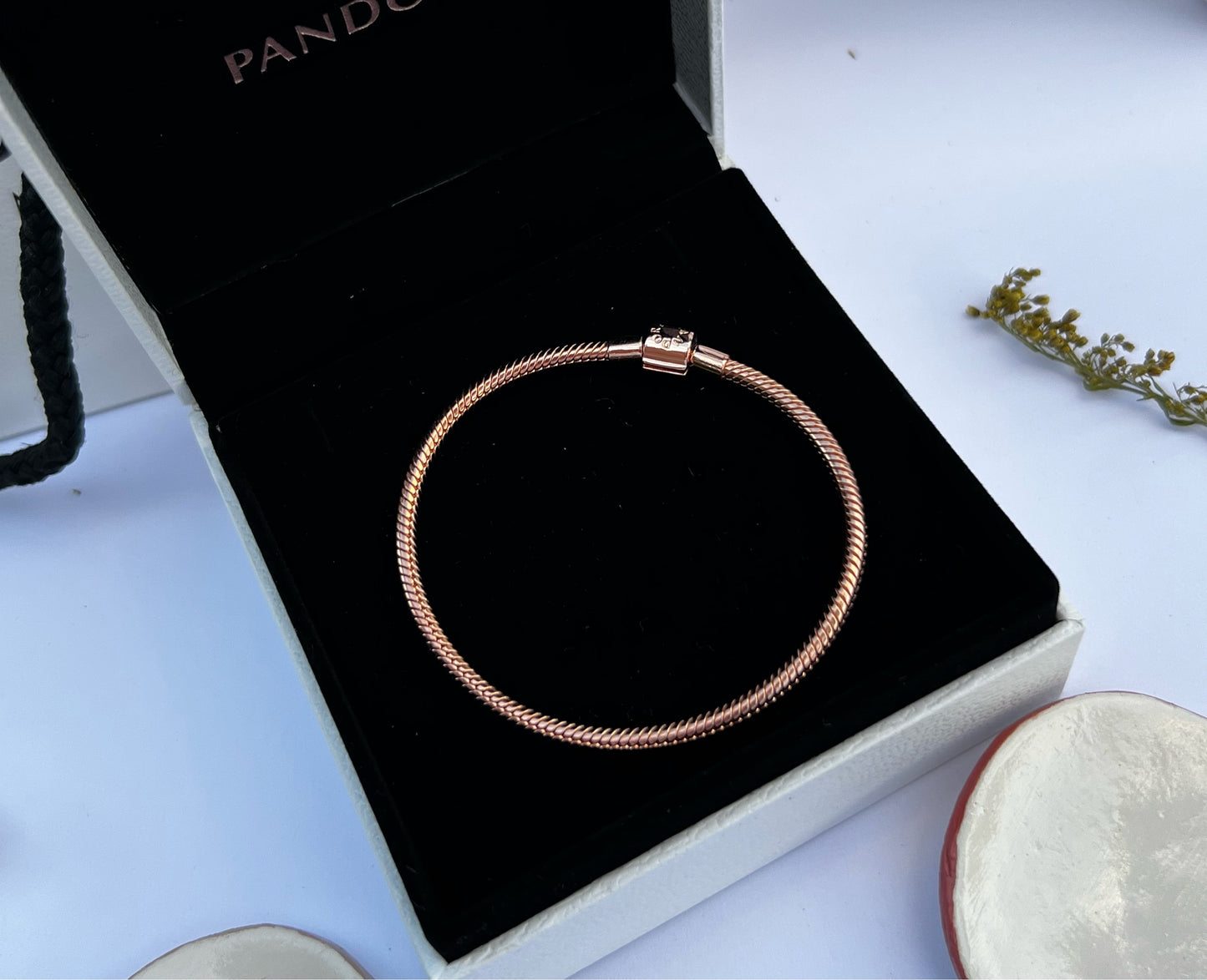 Brazalete Cierre Tambor Rose Gold