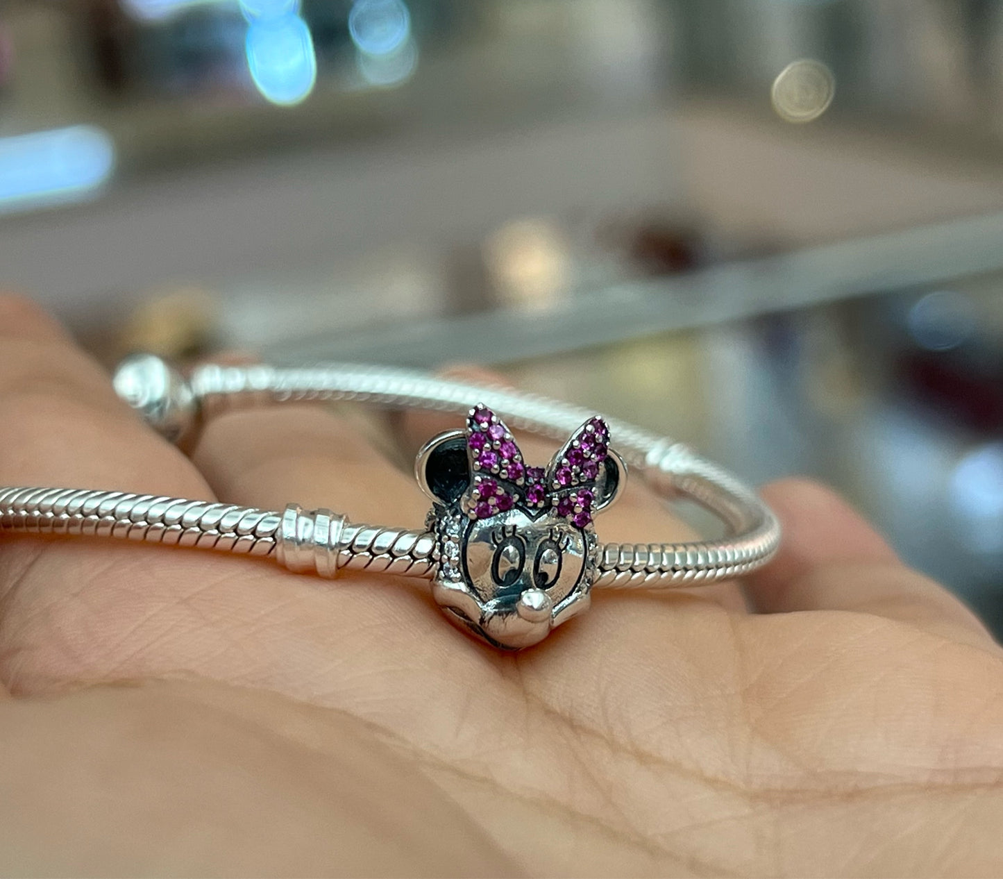 Clip Rosa Minnie Mouse - Disney
