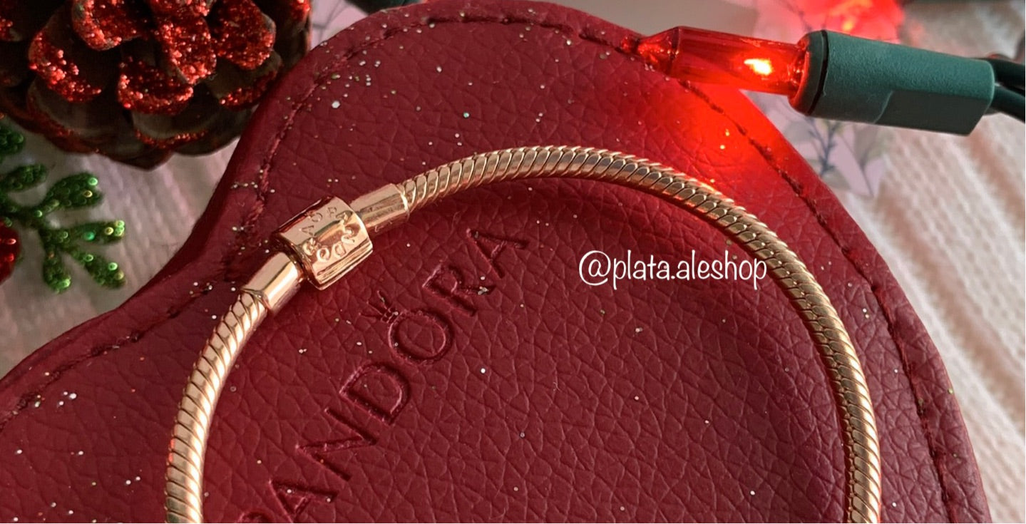 Brazalete Cierre Tambor Rose Gold