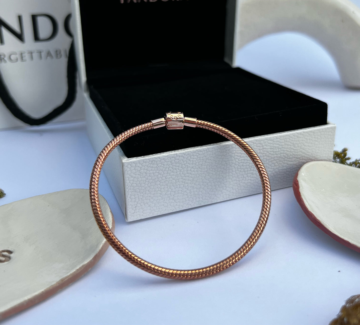 Brazalete Cierre Tambor Rose Gold