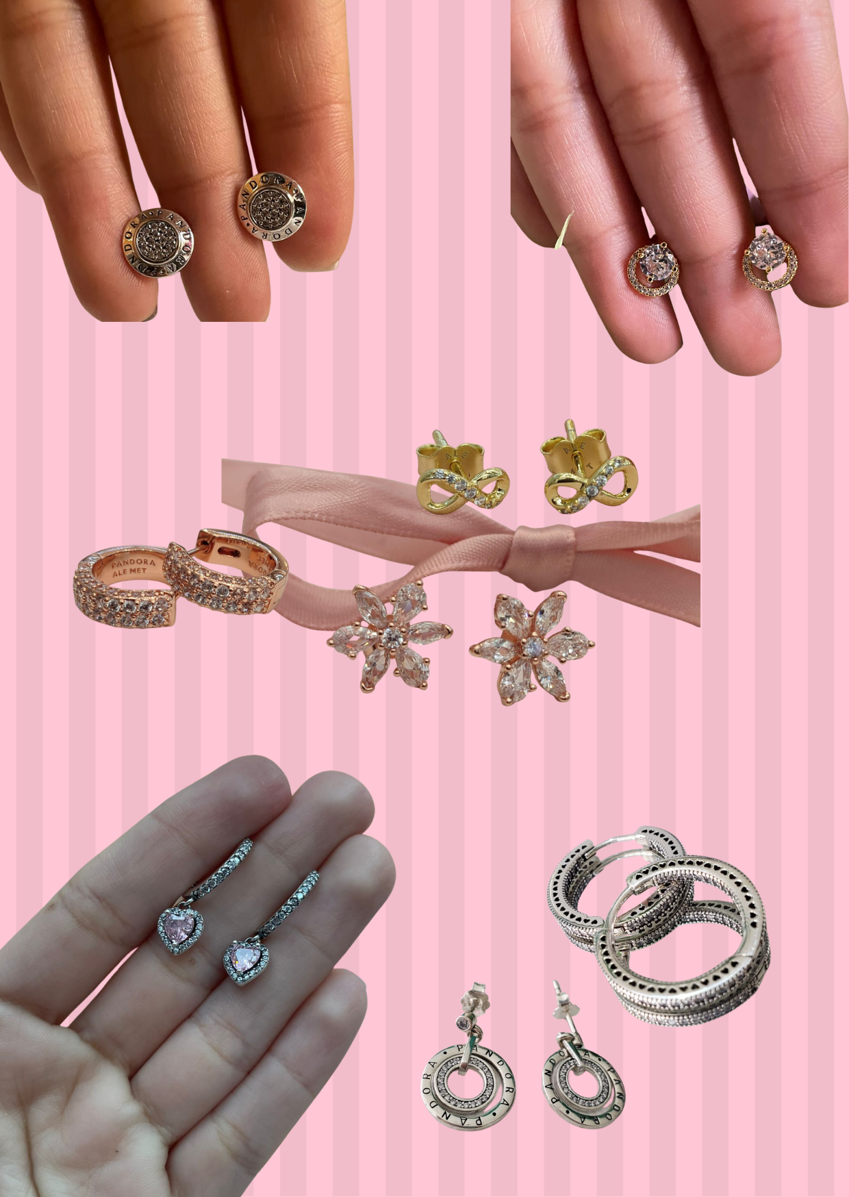 Aretes Plata Ale S925