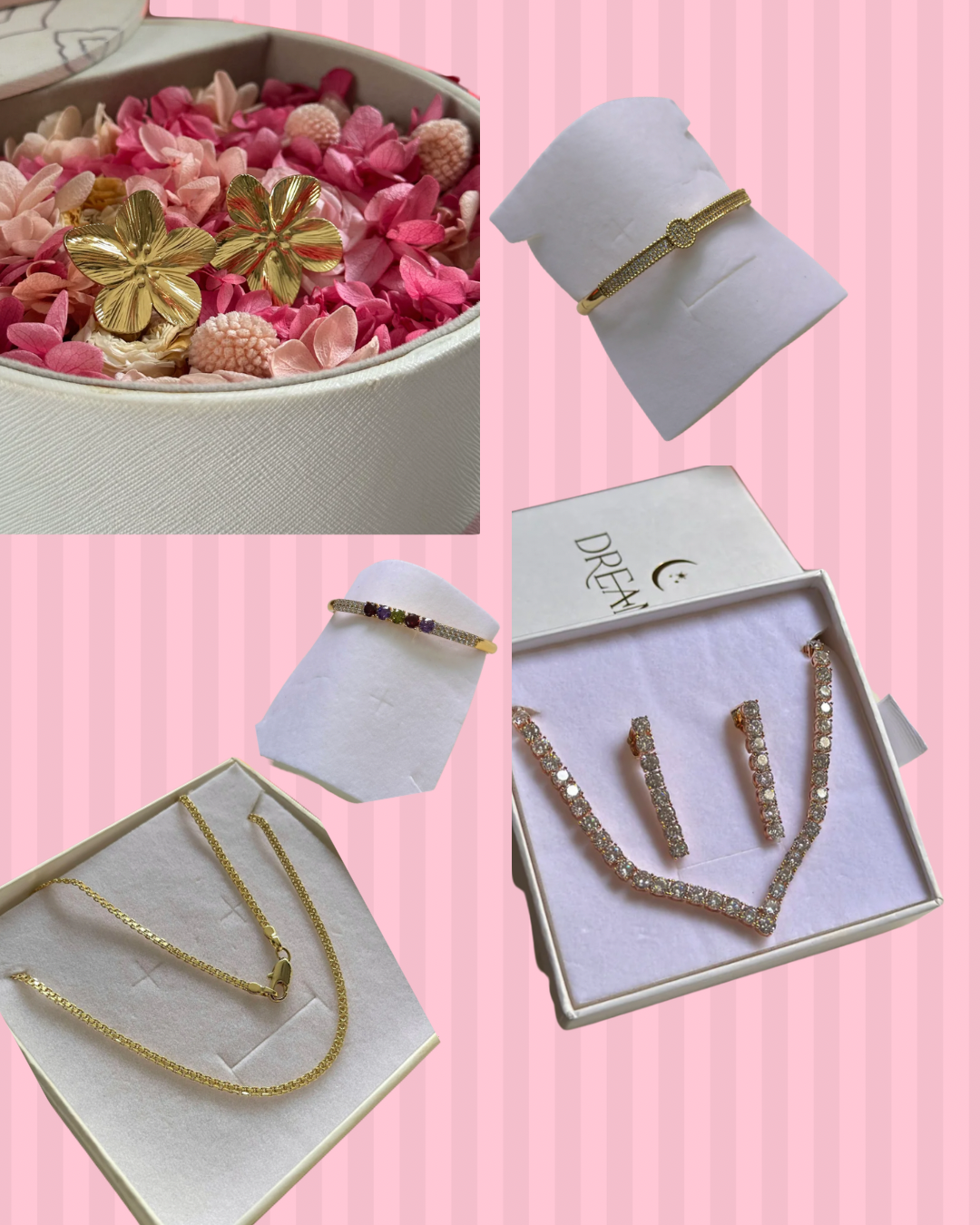 Golden Dreams - Acero Baño En Oro