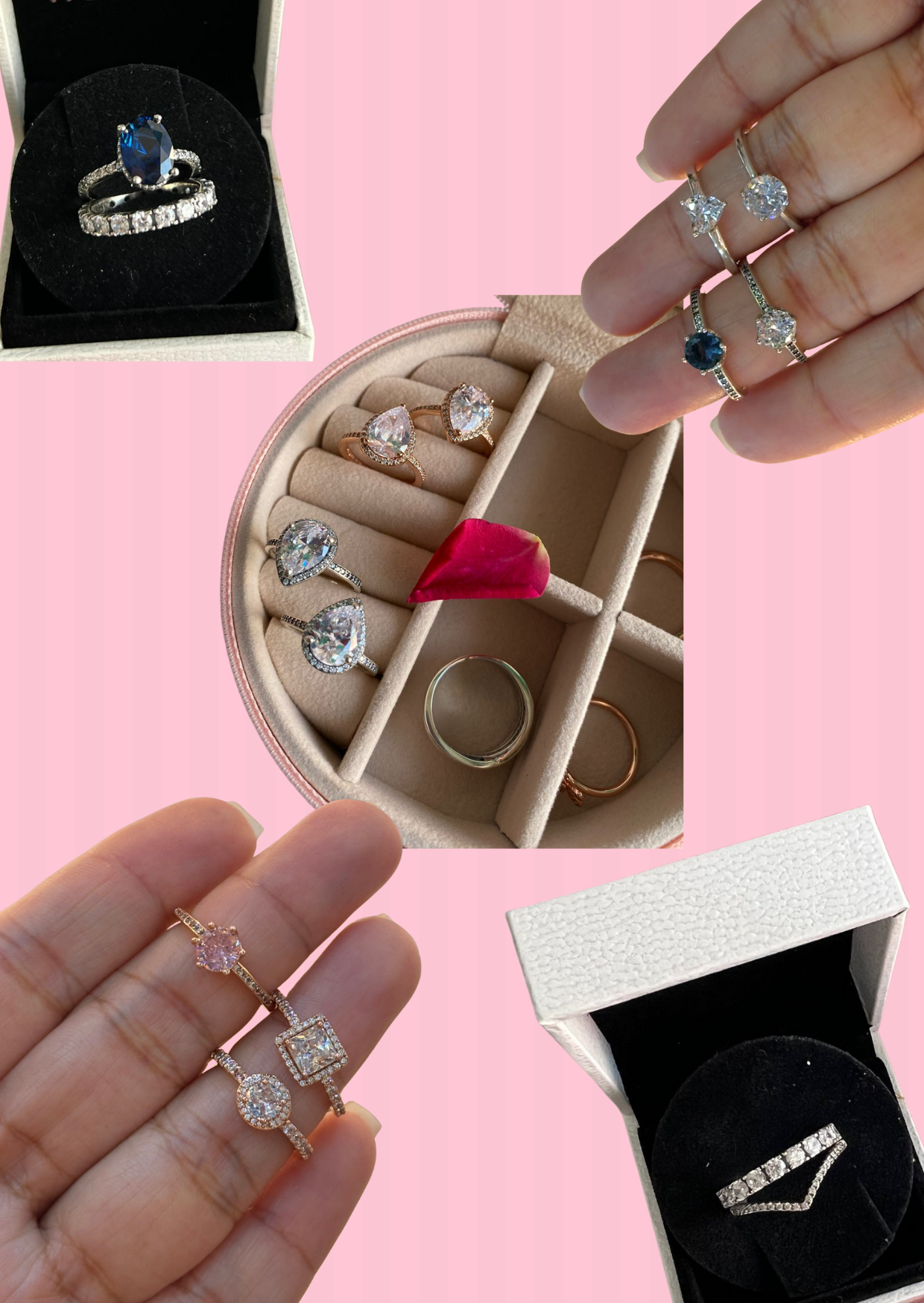 Anillos Promesa Plata Ale S925