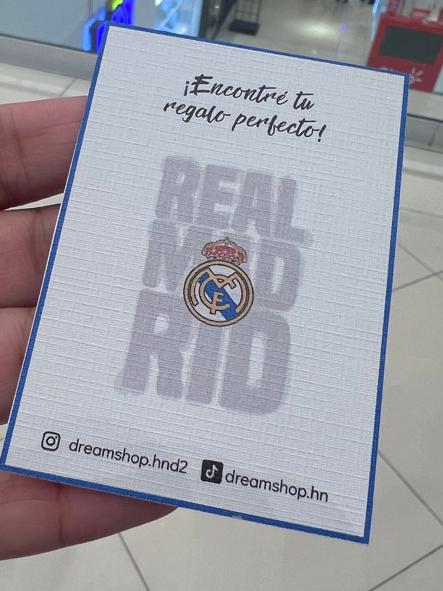 Dedicatoria Real Madrid