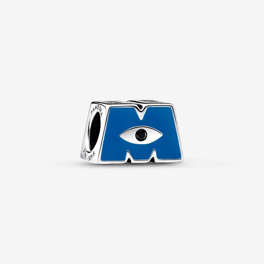 Charm Logotipo M de Monsters, Inc. de Disney Pixar