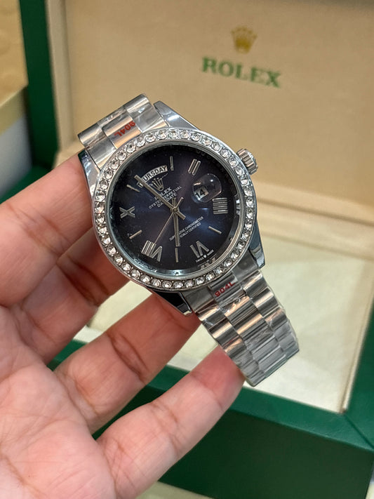 Rolex Day-Date 40 - Silver Blue