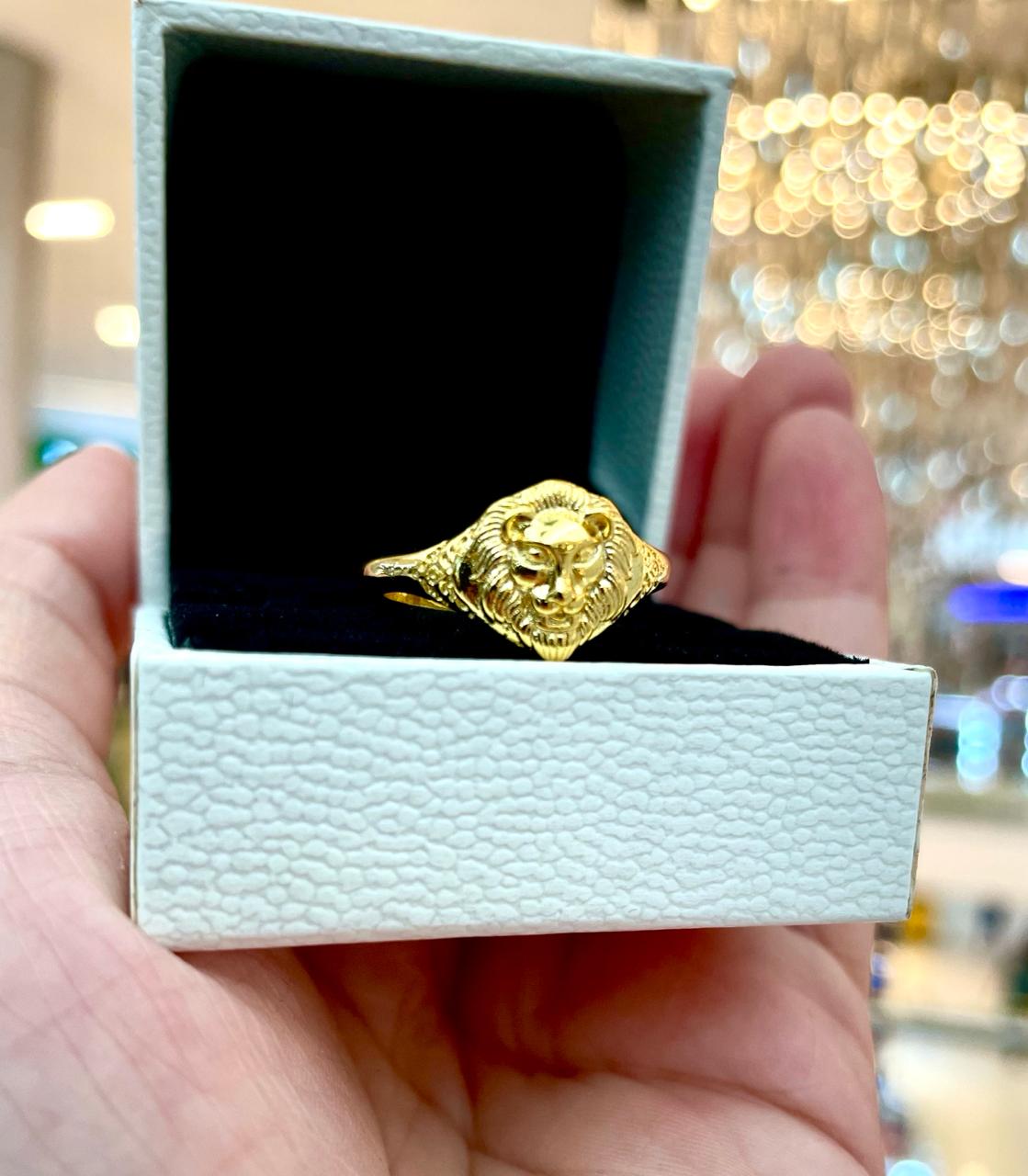 Anillo León Lannister de Juego de Tronos