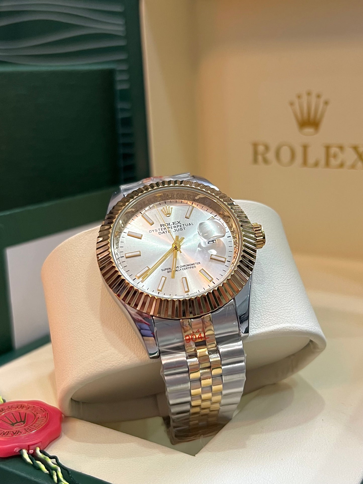 Rolex Oro Blanco & Amarillo - Dos Tonos