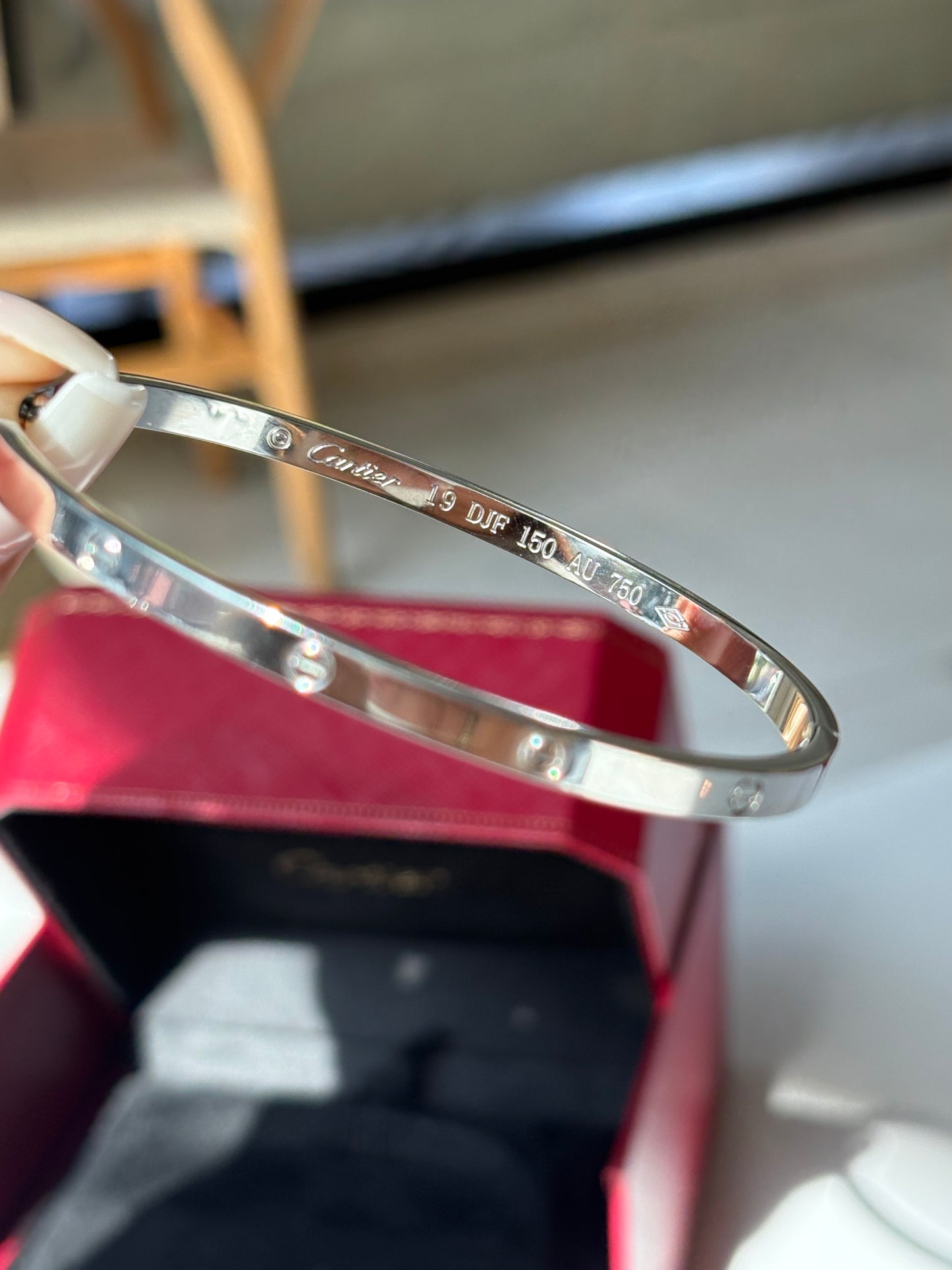 Brazalete Love Silver - Cartier