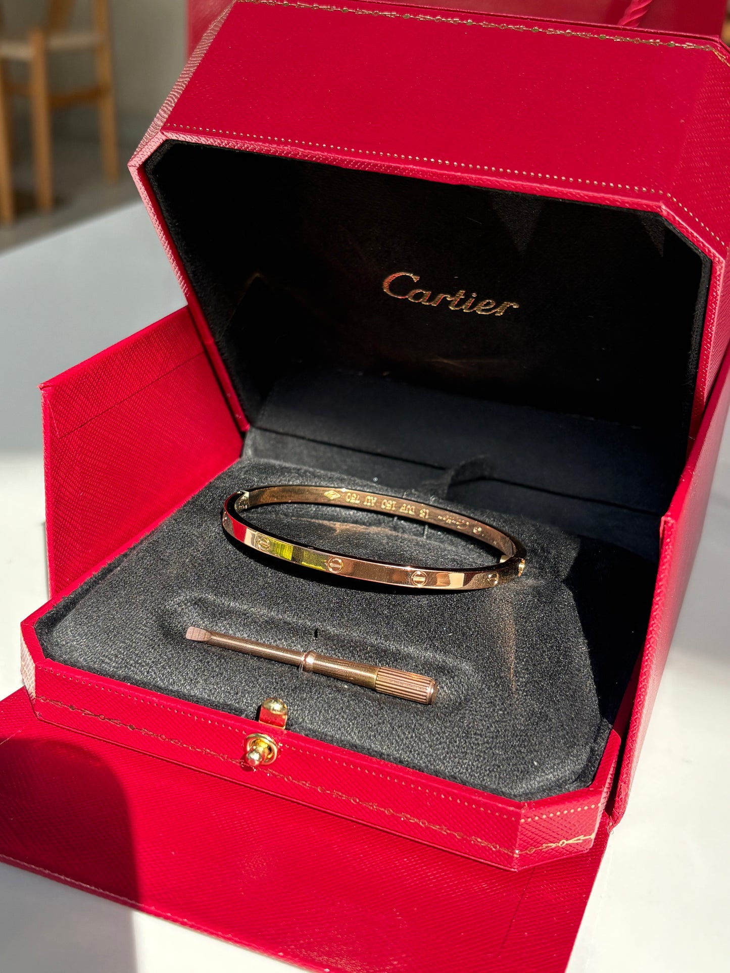 Brazalete Love Rose Gold - Cartier