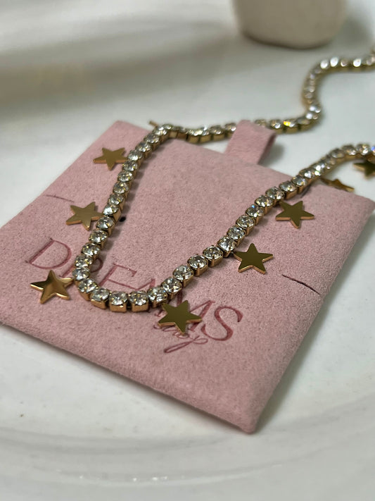 Collar Estrellas Brillantes