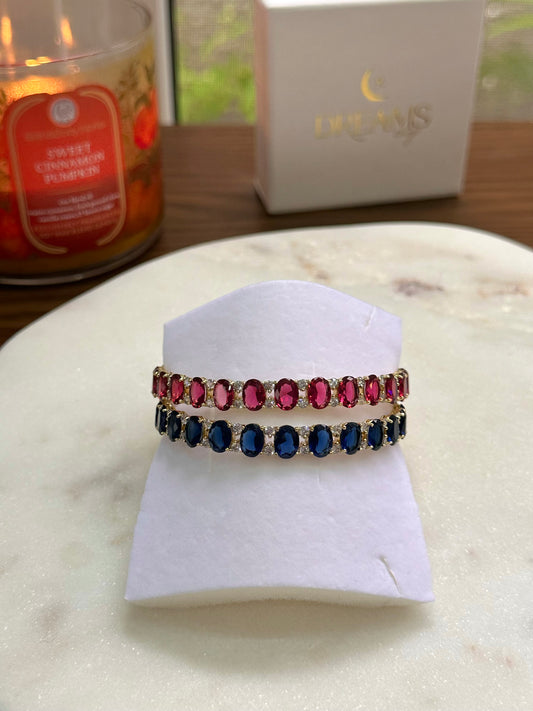 Brazalete Brillante - 2 Tonos