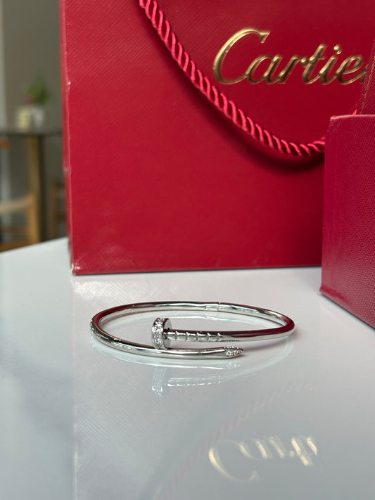 Brazalete Clavo Silver - Cartier