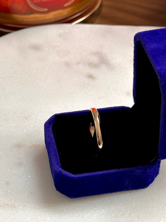 Anillo Banda Rose Gold
