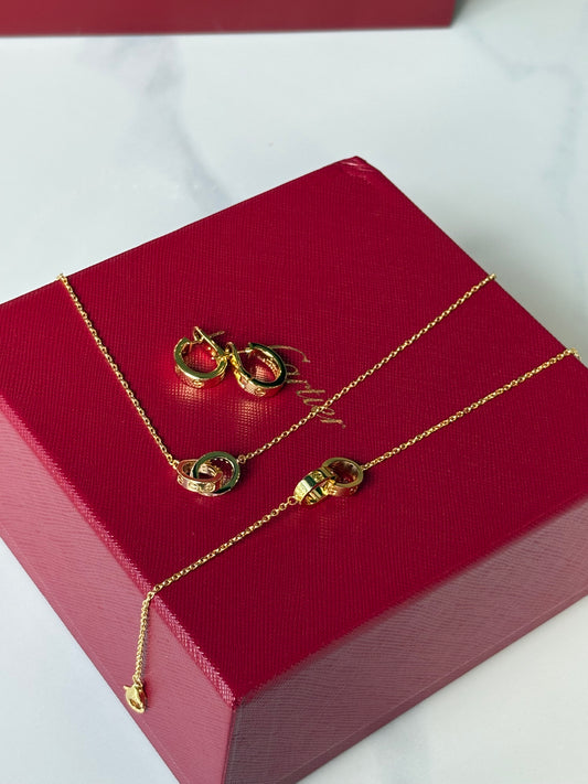 Conjunto de Regalo Cartier - Gold
