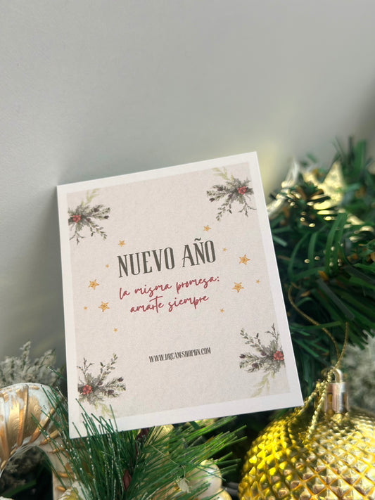 Dedicatoria - Anillo Promesa Navidad