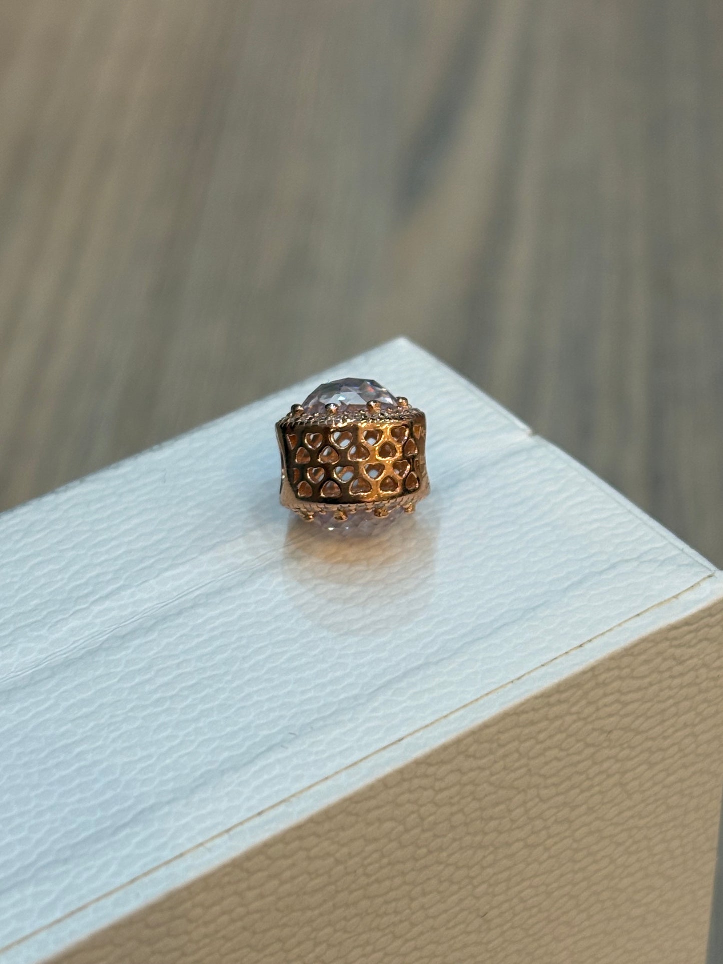 Charm Murano Rose Gold
