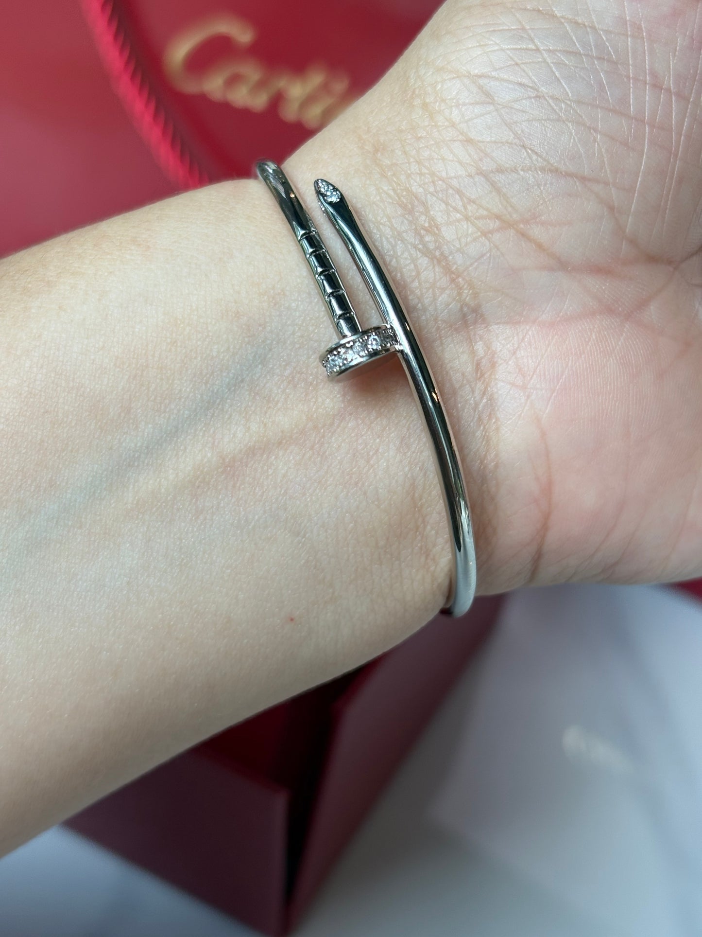 Brazalete Clavo Silver - Cartier