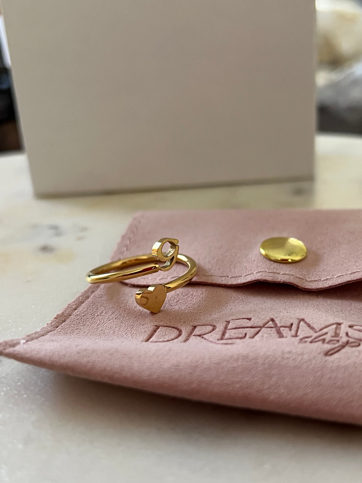 Letter G Rings G Letter Ring – dreamshophn