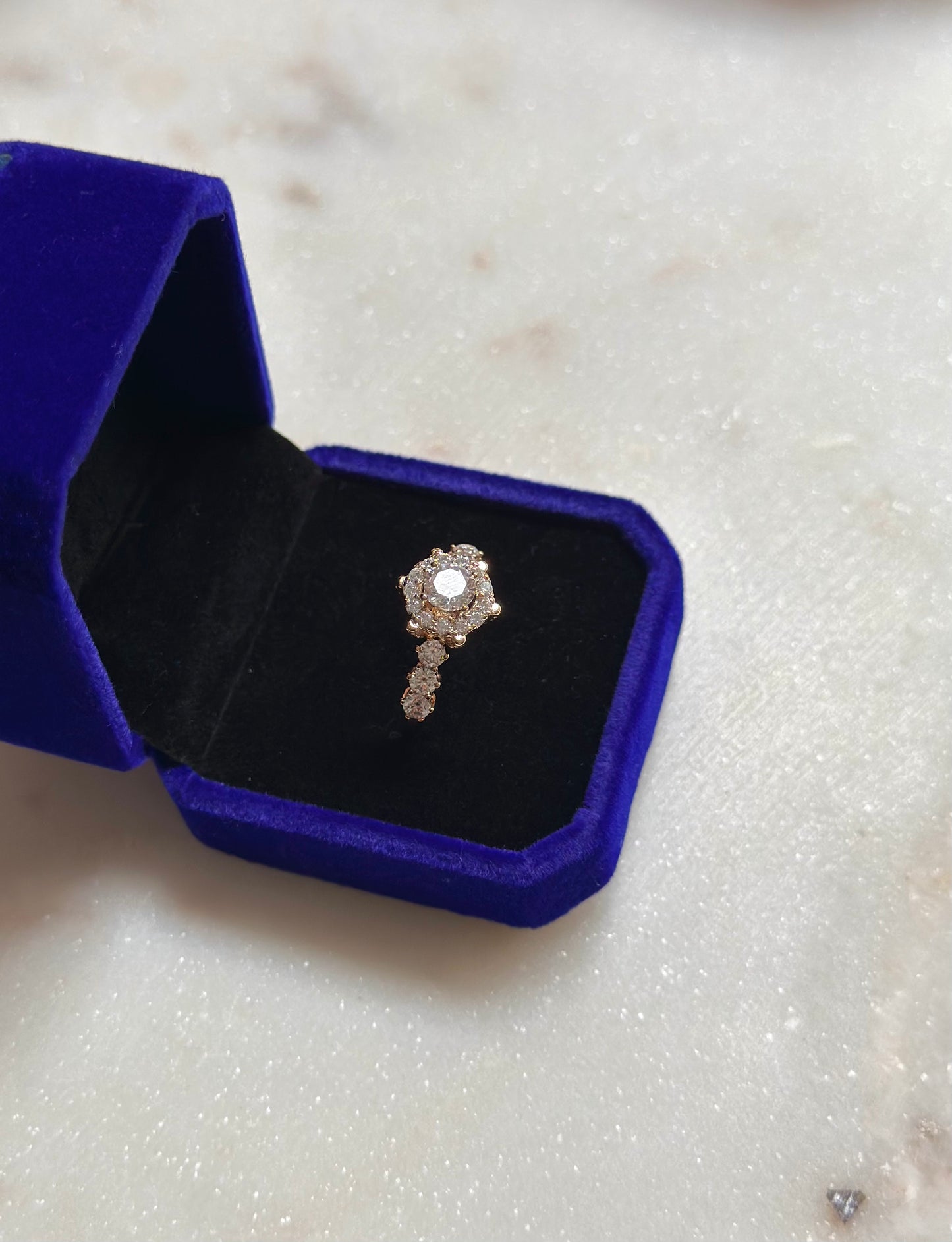 Anillo Brillance Rose Gold