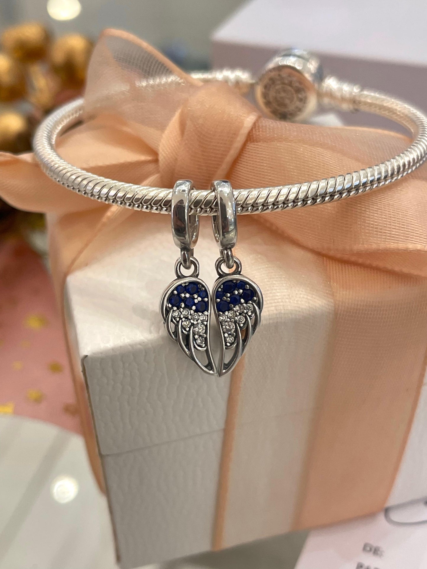 Charm Colgante Alas de Ángel Divisibles