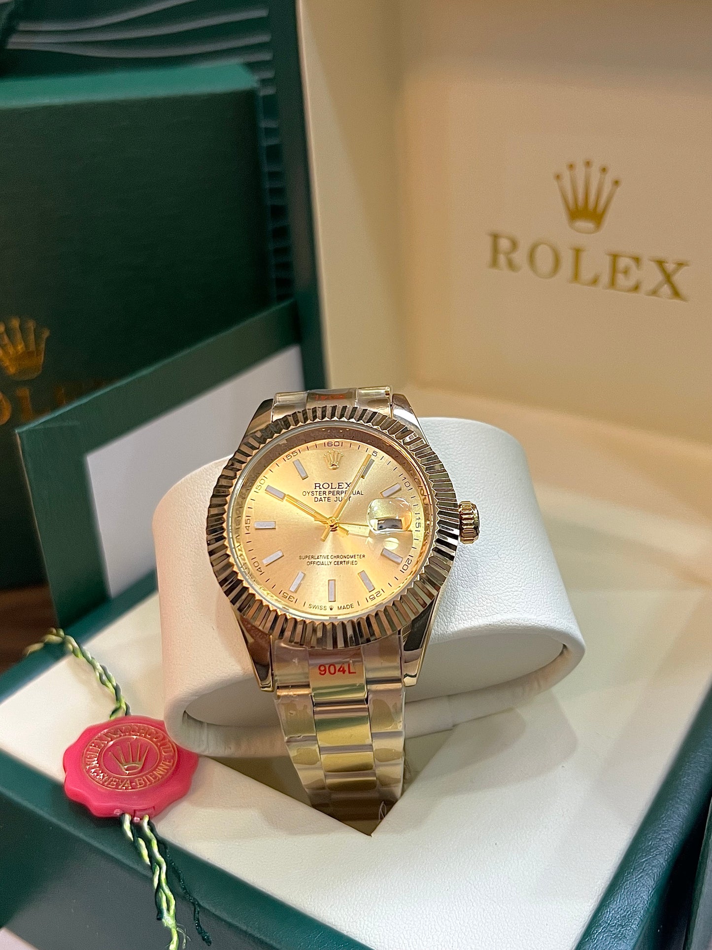 Rolex Oro Amarillo & Esfera Gold