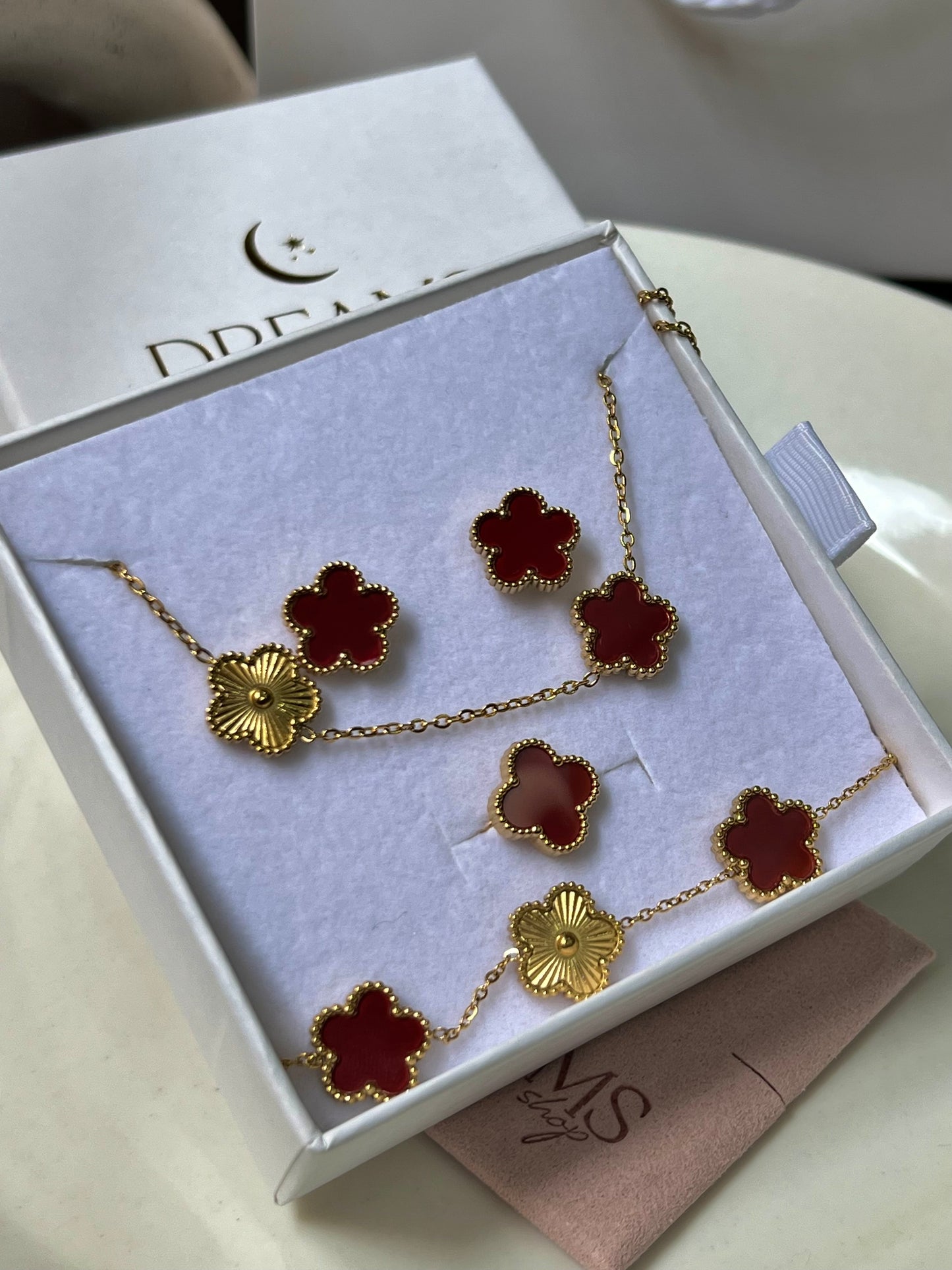 Set Red & Gold - Van Cleef