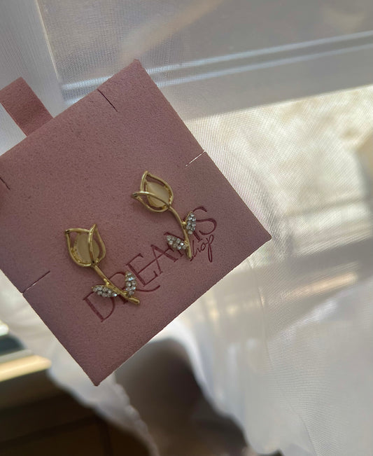 Aretes Tulipán Radiante