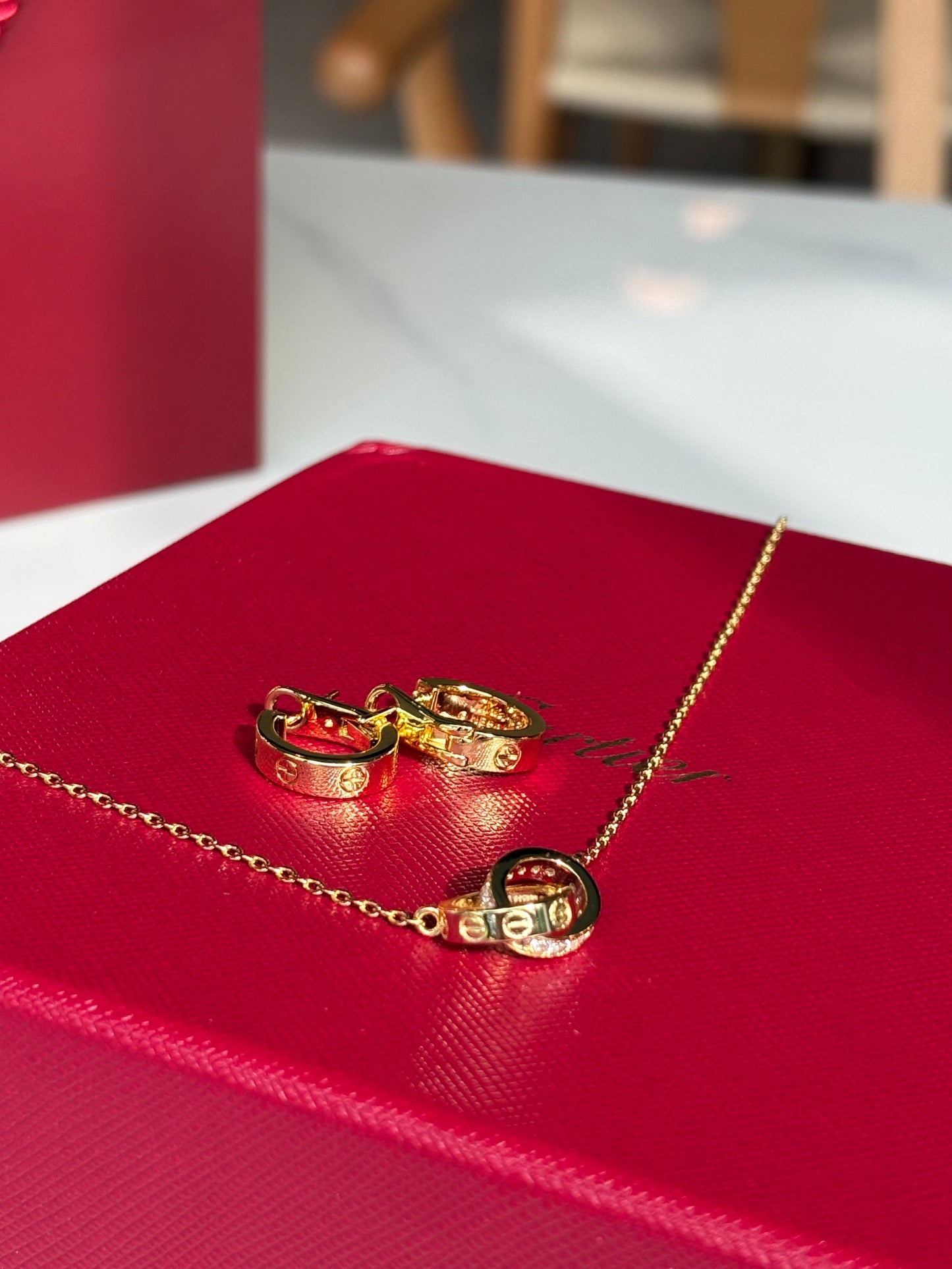 Conjunto de Regalo Cartier - Gold