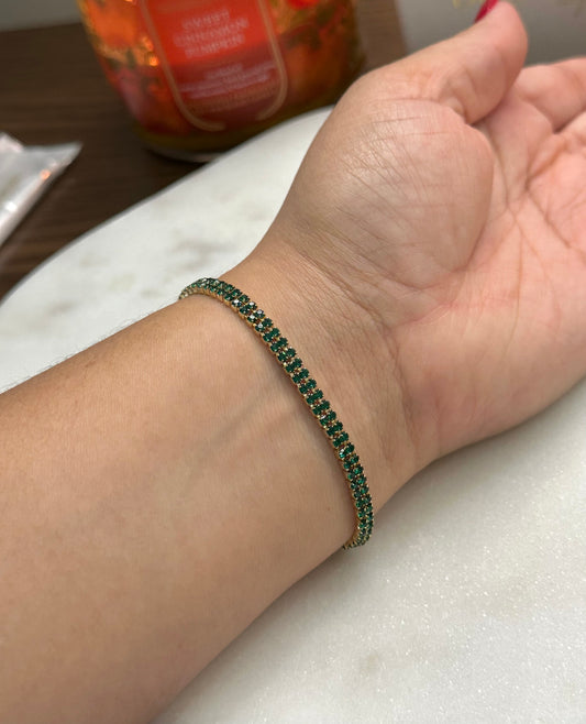 Tenis Brazalete Verde