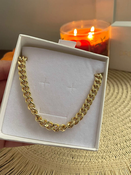 Cuban Chain Gold - Collar