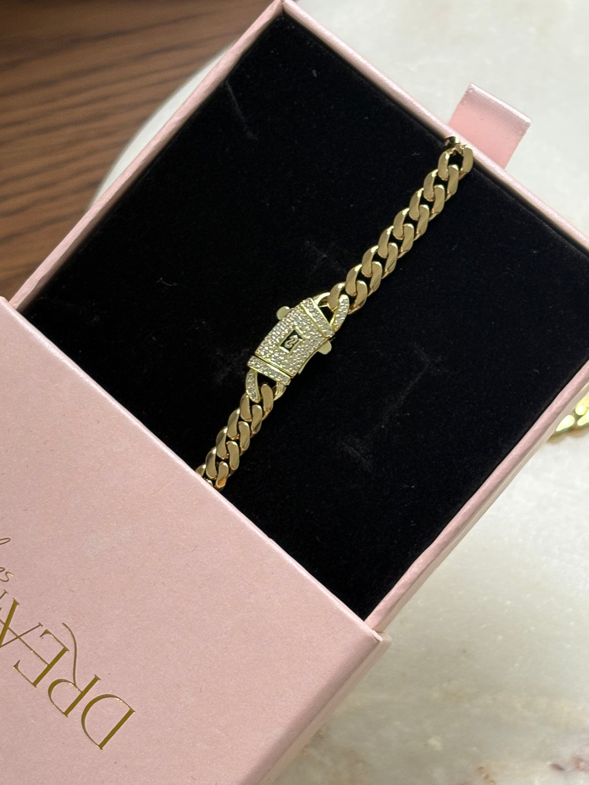 Brazalete Mónaco - Gold