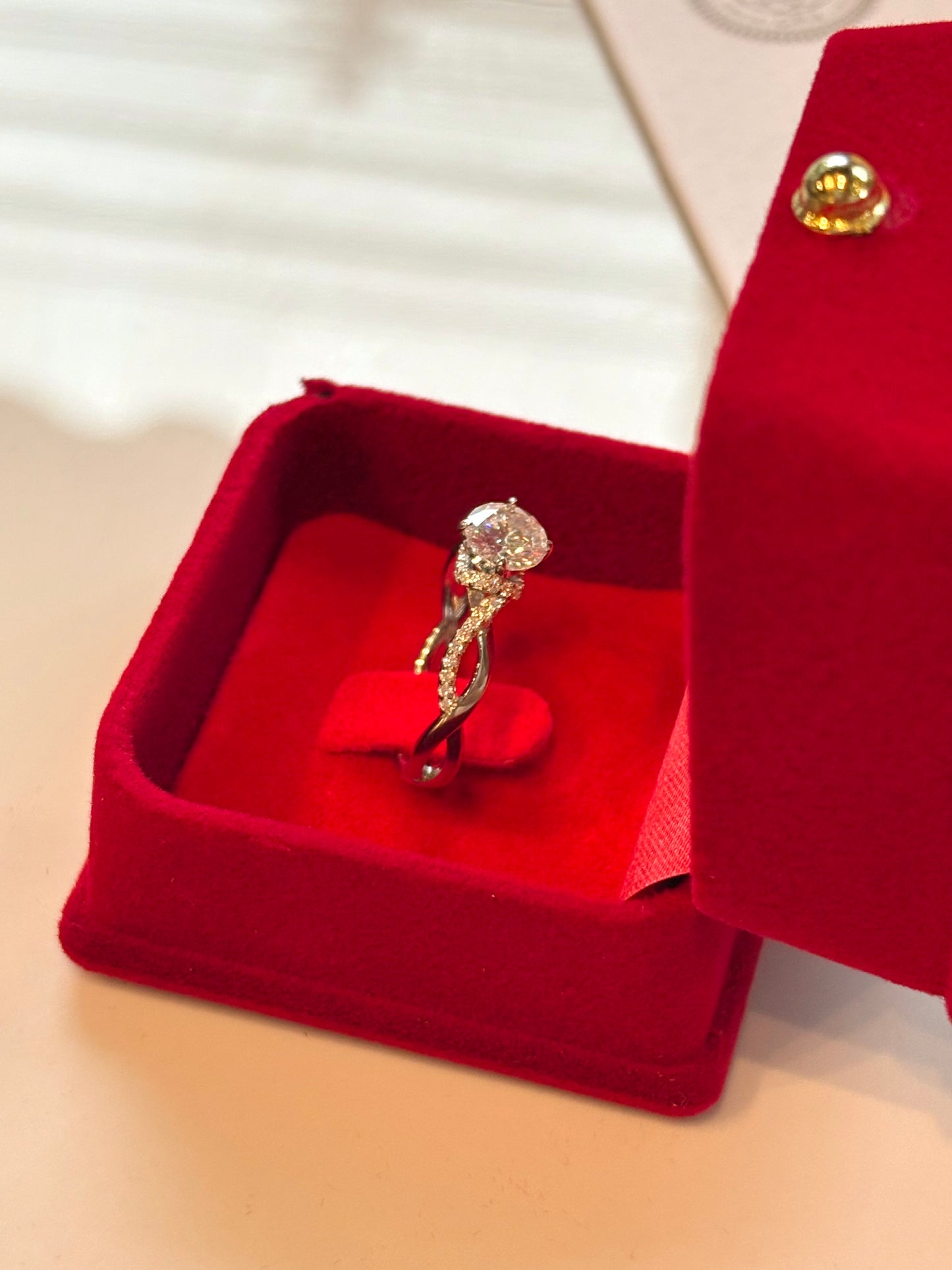 Anillo Destinados - Moissanita