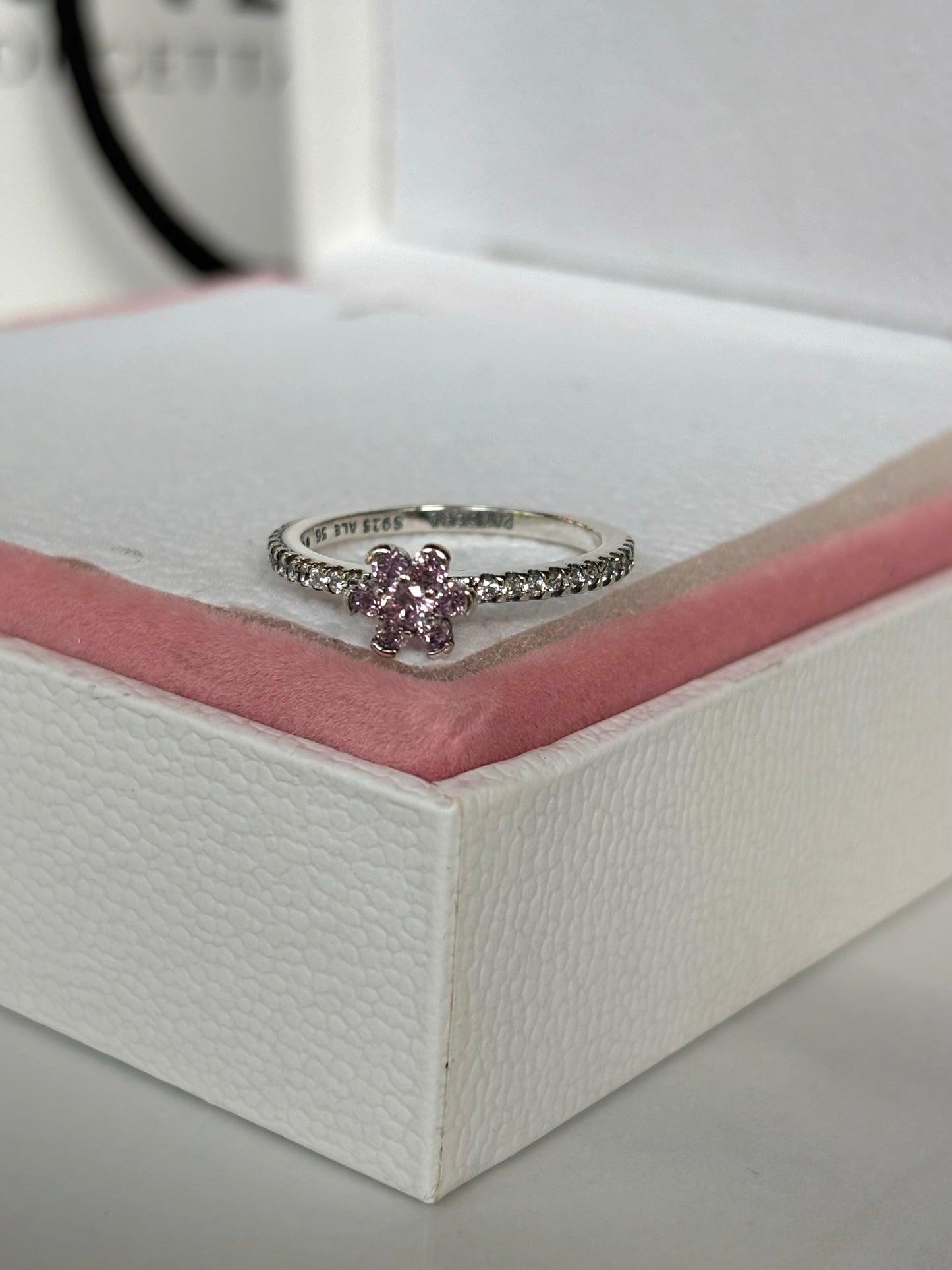 Anillo Flor Rosa