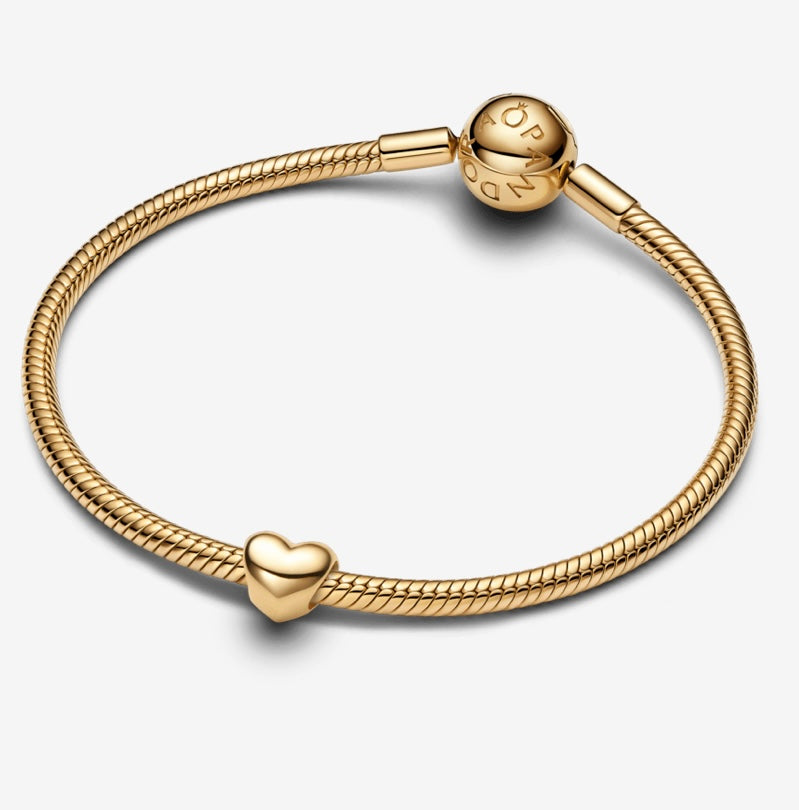 Charm Corazón Mini - Dorado