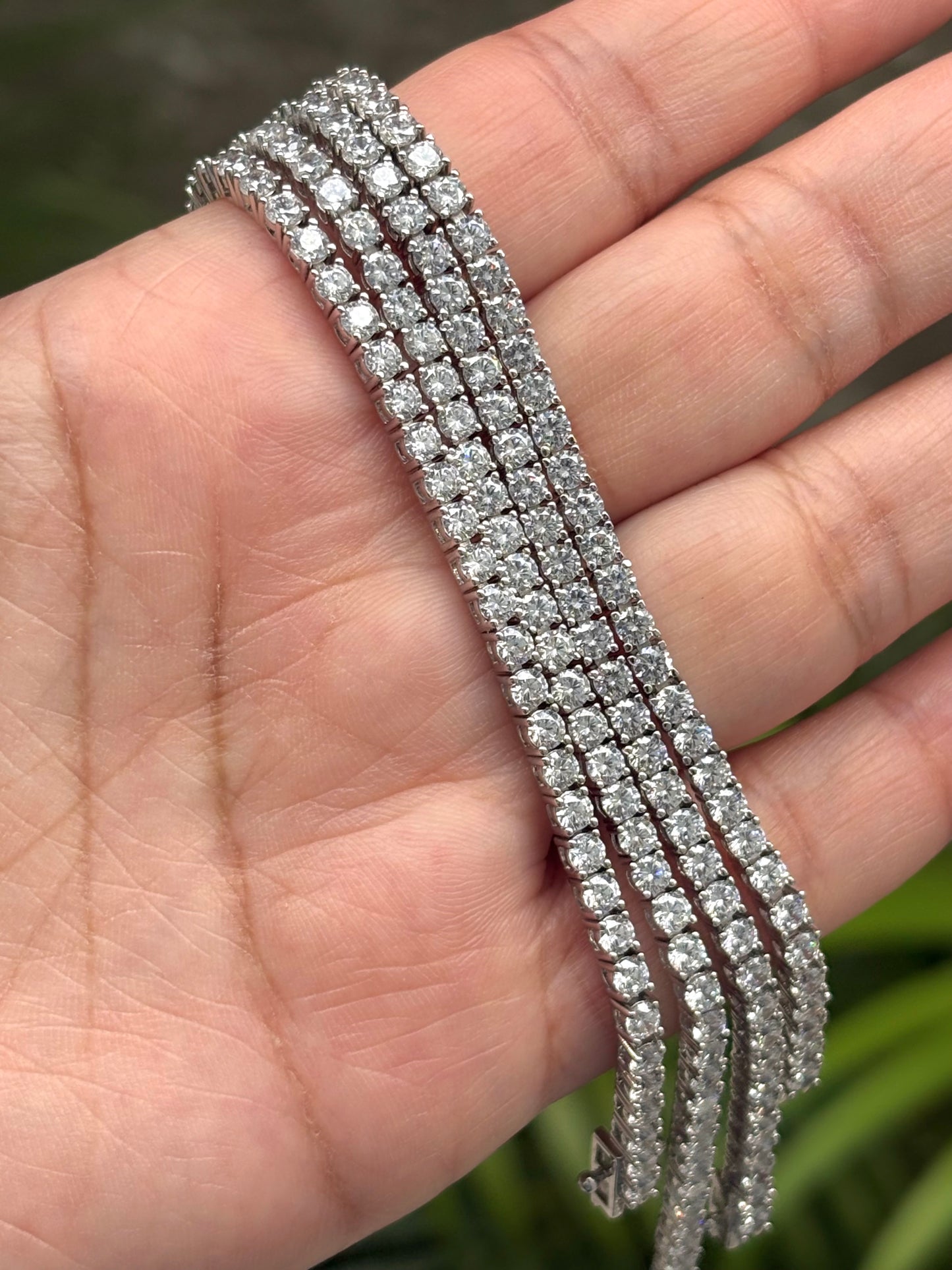 Brazalete Tennis - Moissanita