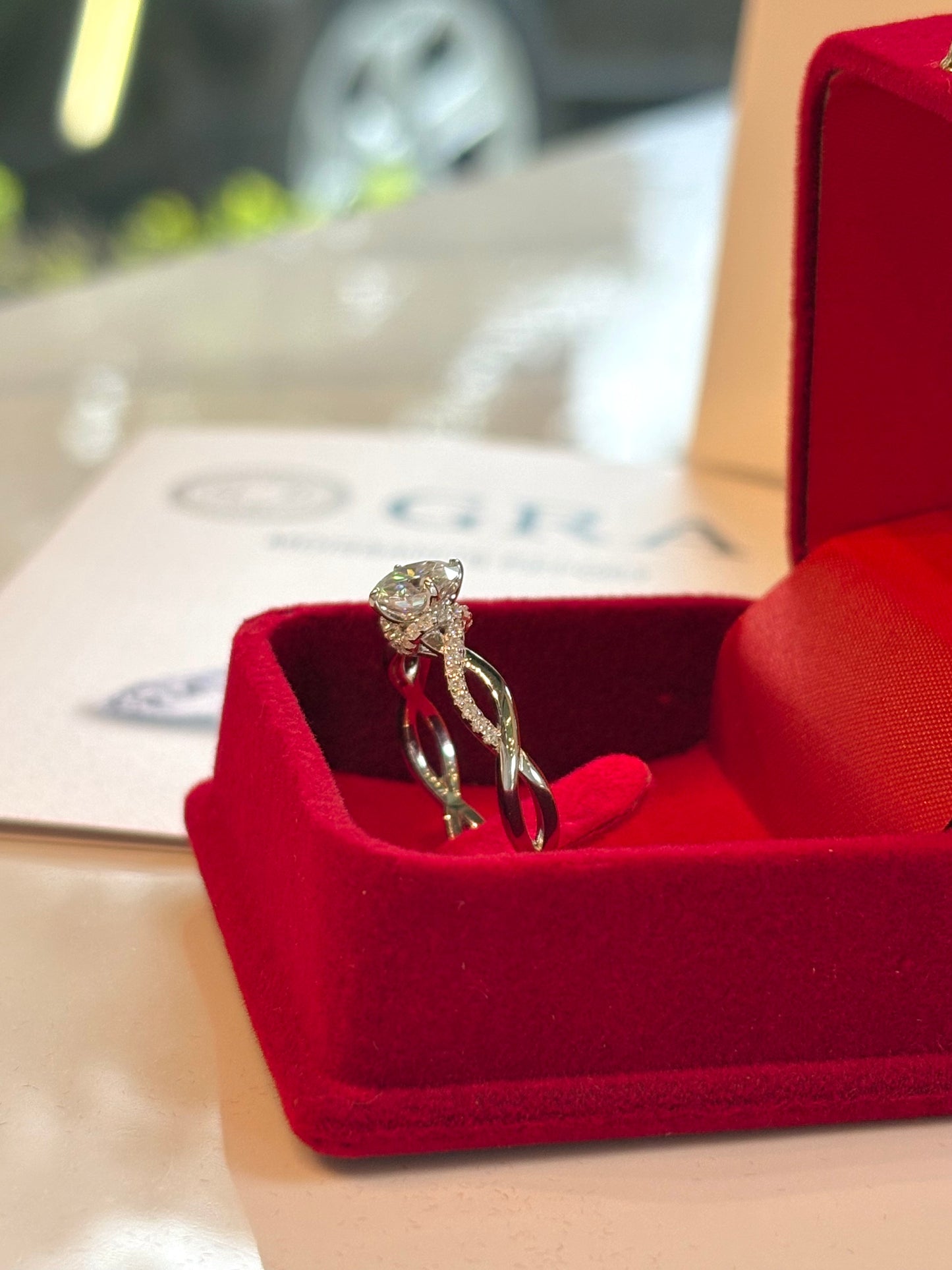 Anillo Destinados - Moissanita