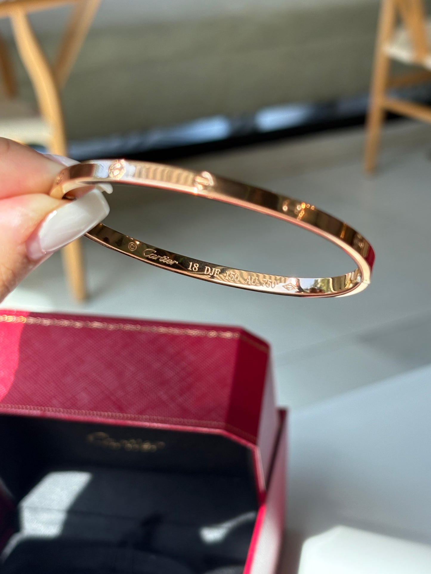 Brazalete Love Rose Gold - Cartier