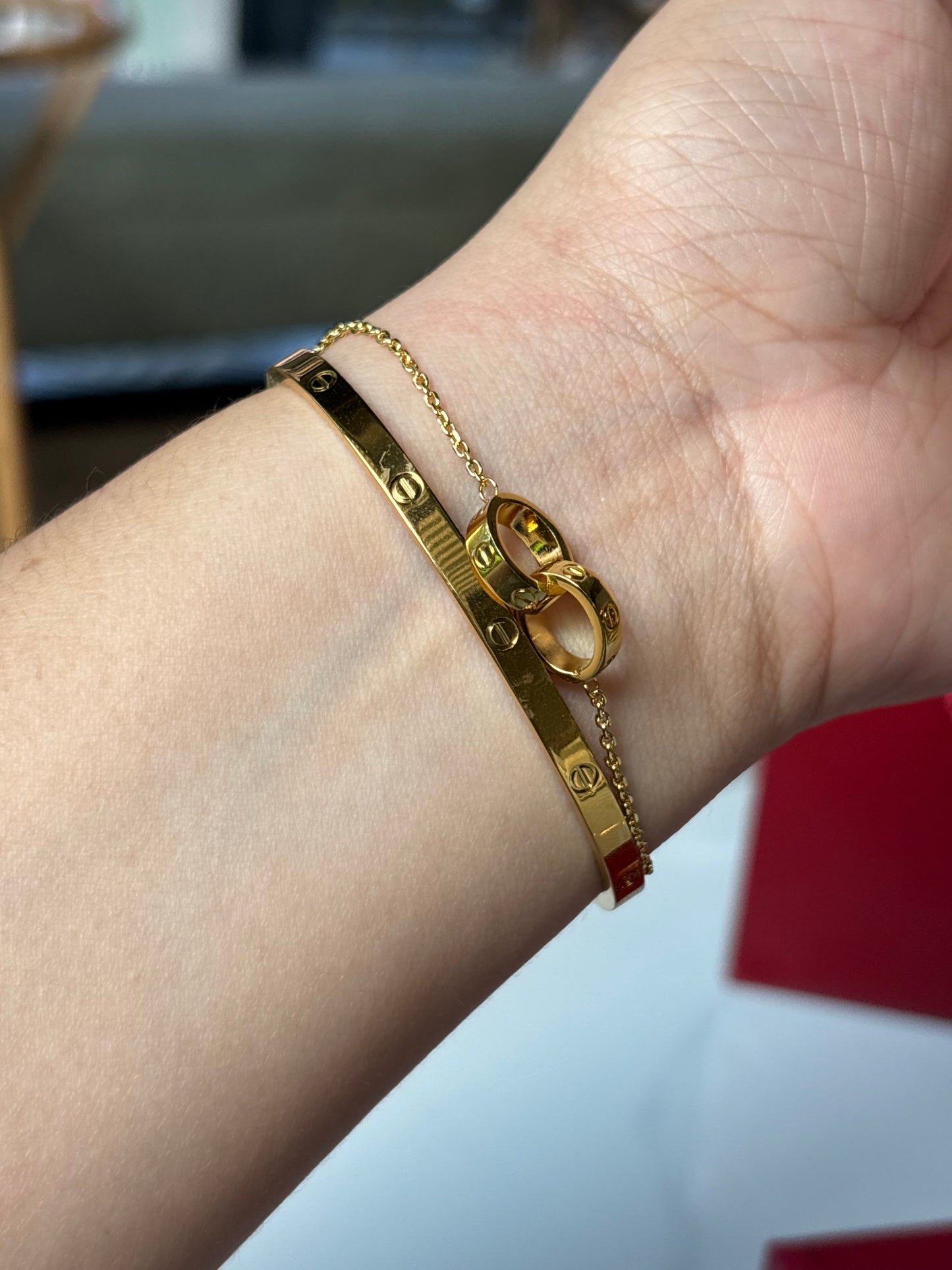 Brazalete Cartier Love - Gold