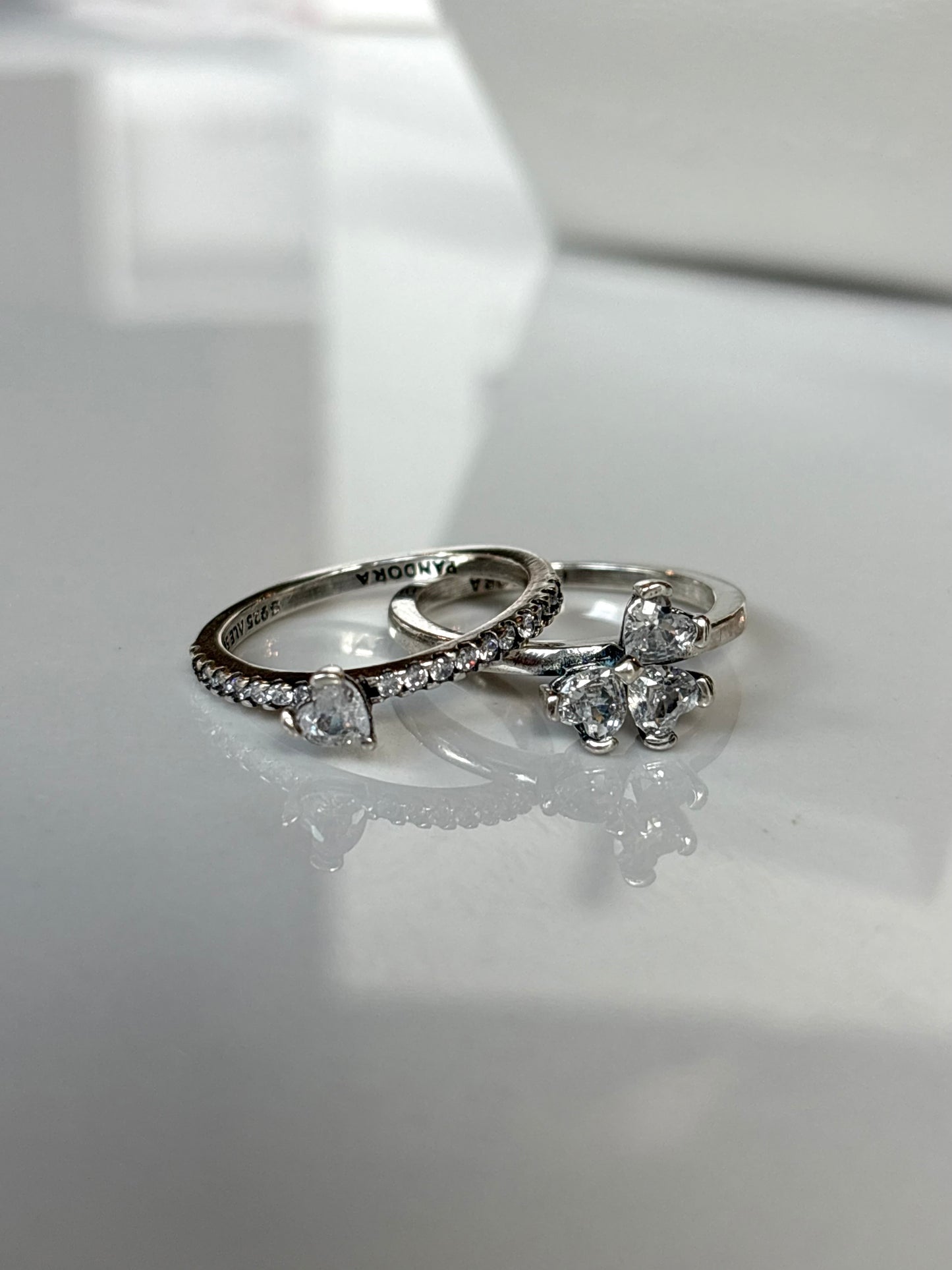 Anillo Divisible Trébol - Brillante