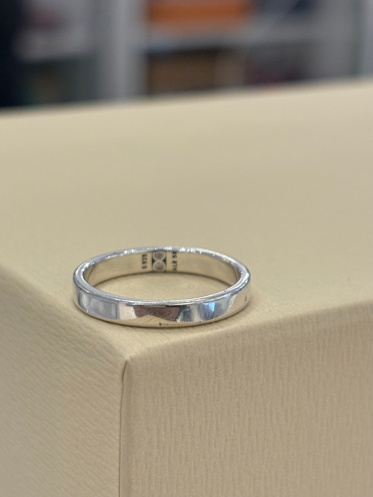 Anillo Banda Lisa Silver - Unisex