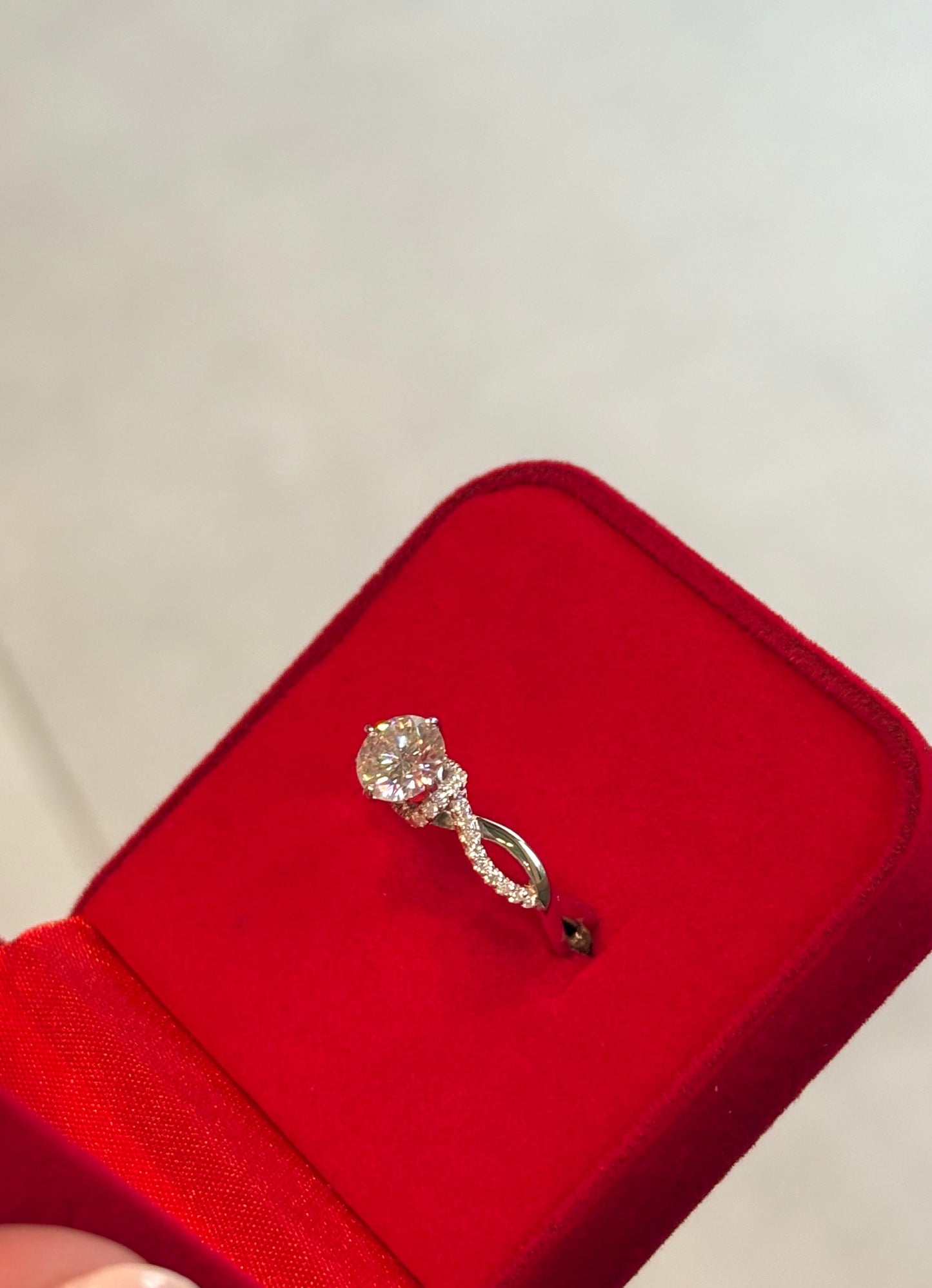 Anillo Destinados - Moissanita