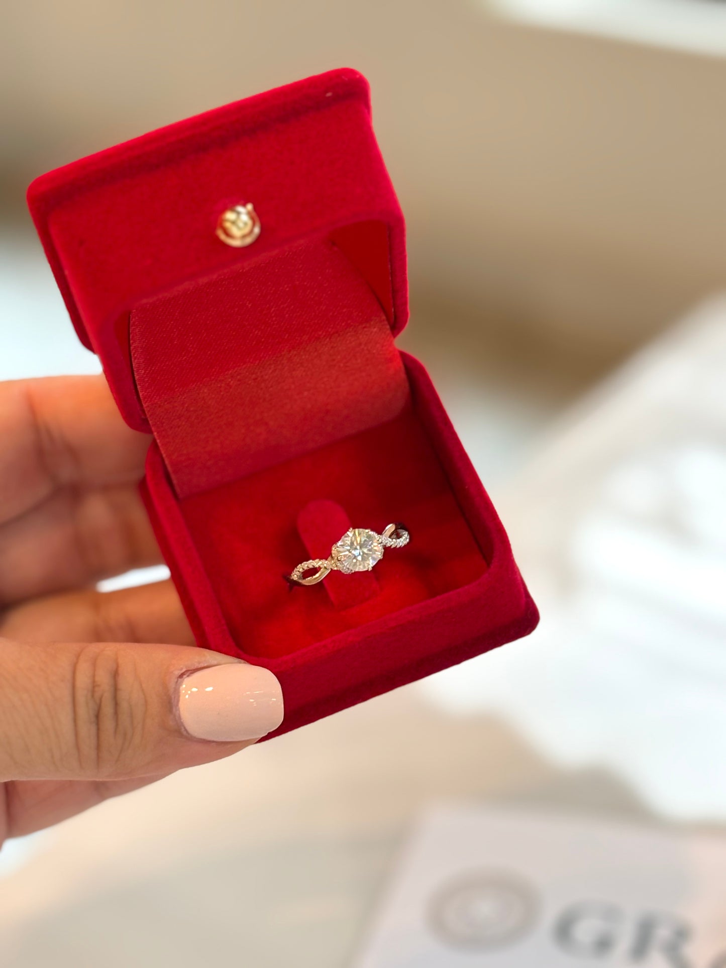 Anillo Destinados - Moissanita