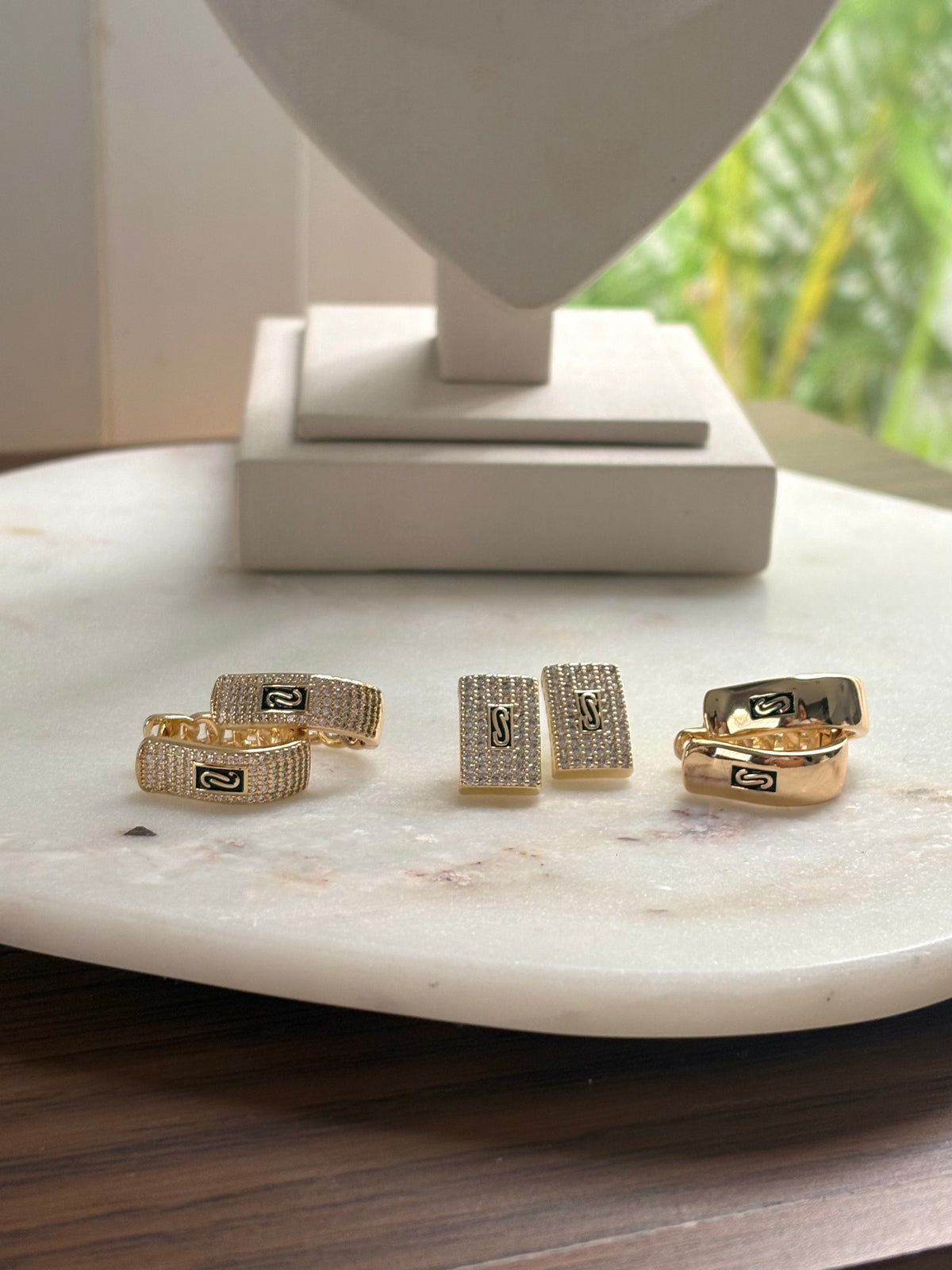 Aretes Monaco - Gold