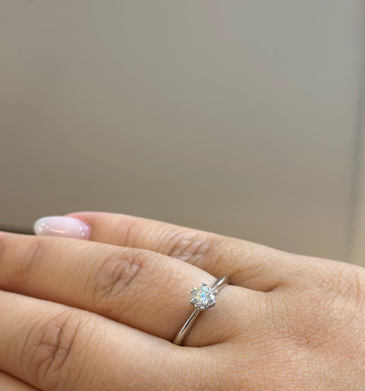 Anillo Aurora - Moissanita