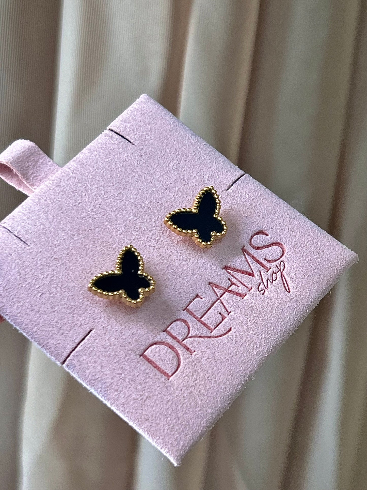 Aretes Black Mariposa - Van Cleef Naturaleza