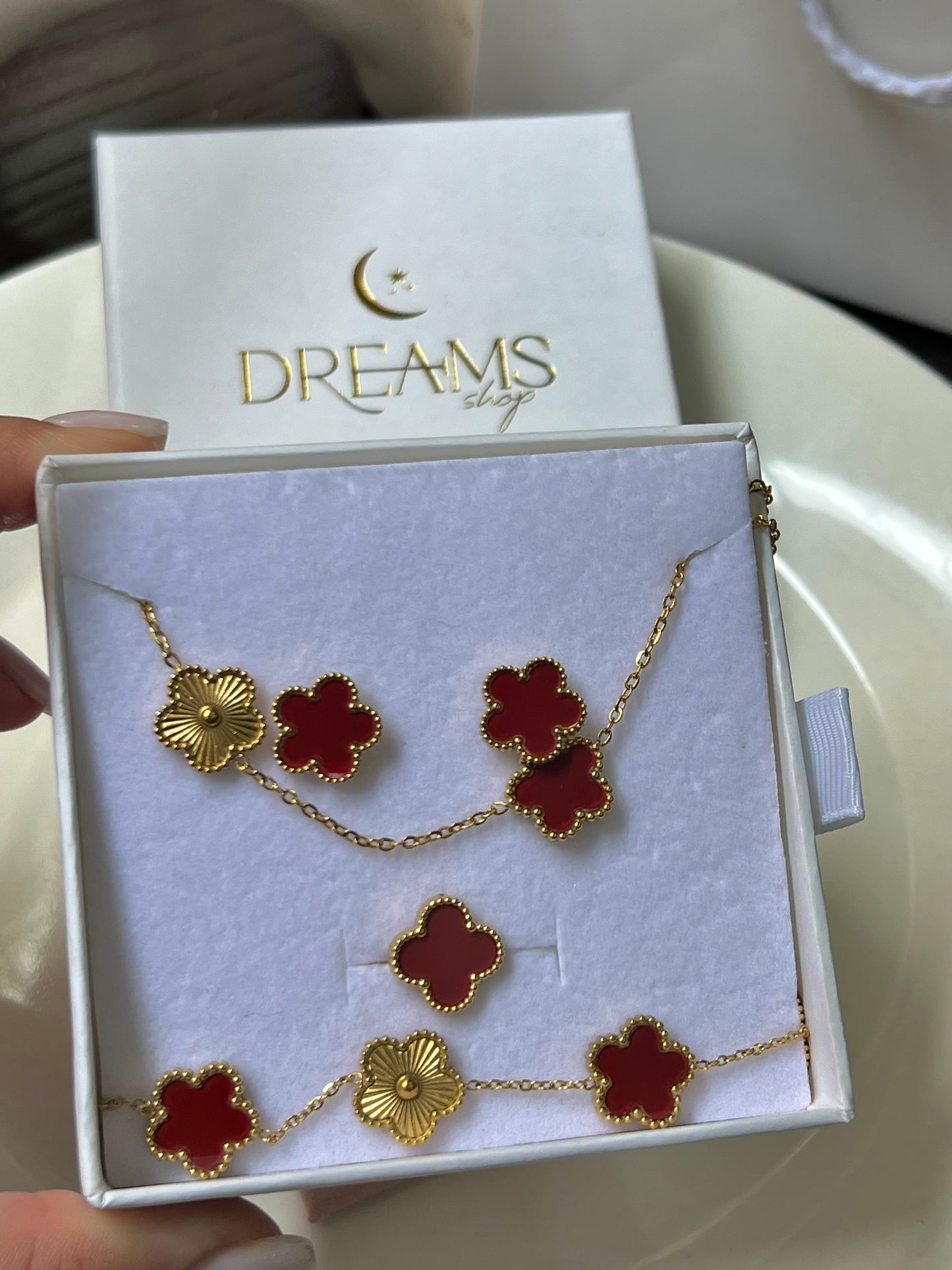 Set Red & Gold - Van Cleef