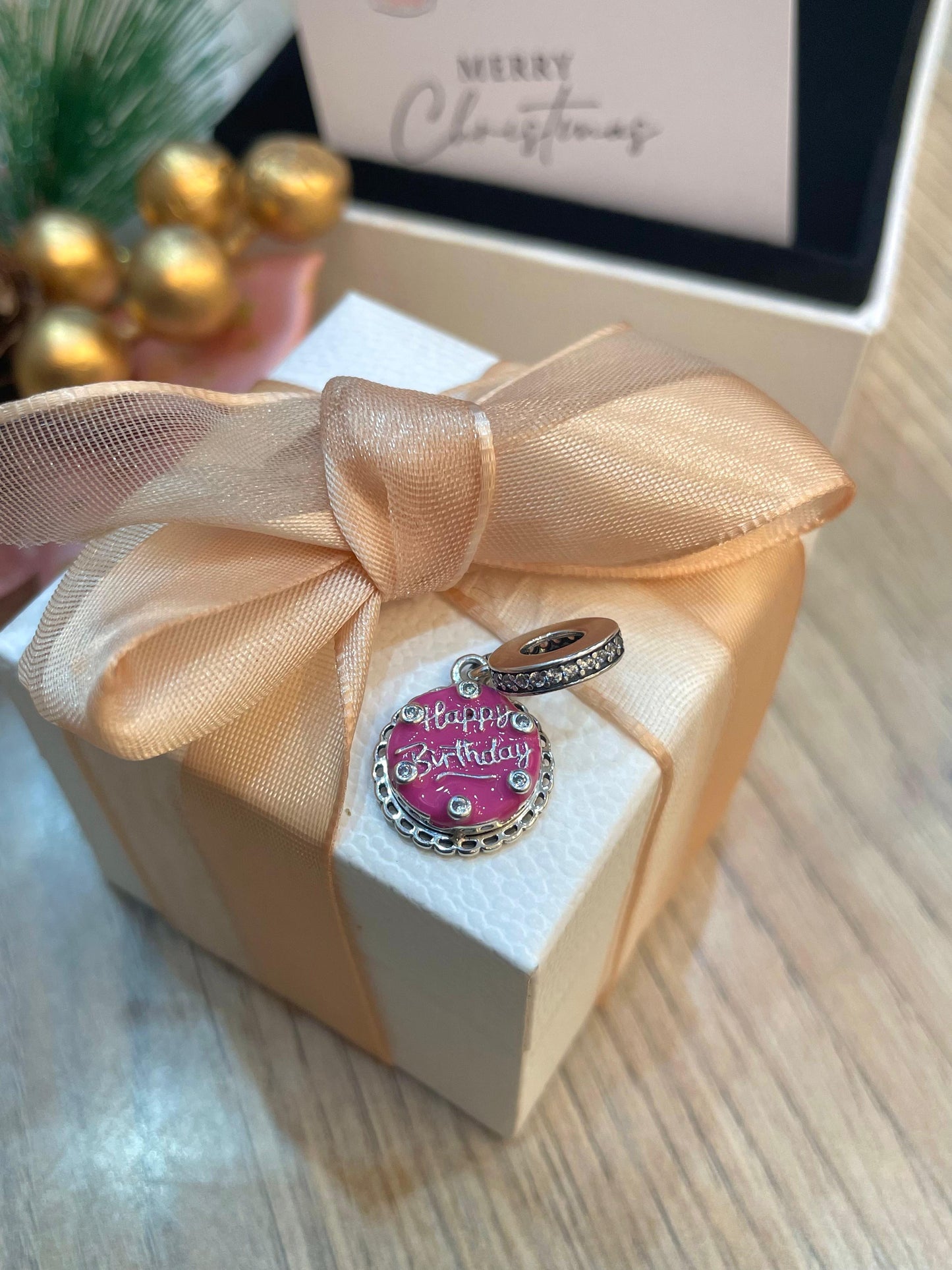 Charm Pastel de Cumpleaños