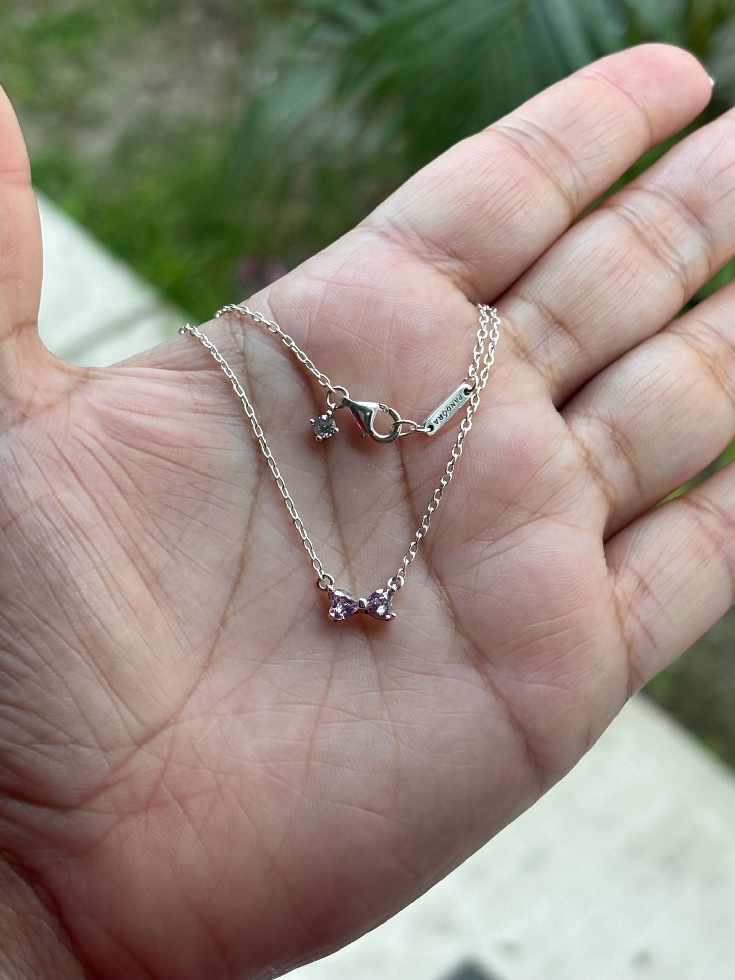 Collar Lazo Rosa